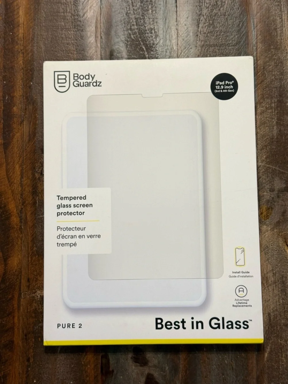 iPad Pro 12.9” 3rd & 4th Gen Screen Tempered Glass Protector NWT